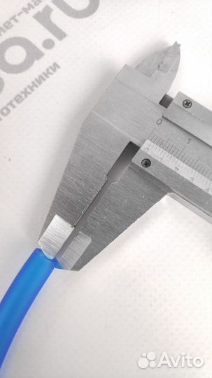 Бензошланг скутер, мопед синий/красный/чёрный пвх