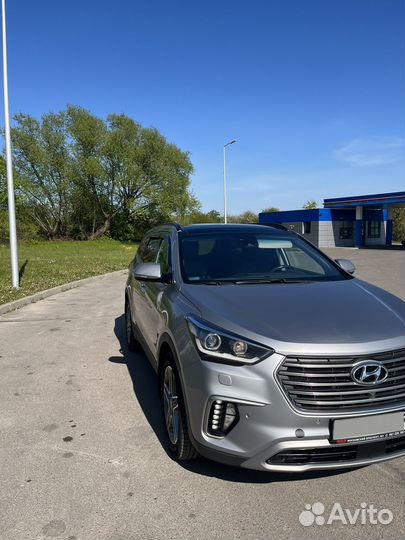 Hyundai Grand Santa Fe 2.2 AT, 2017, 197 000 км