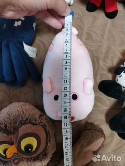 Игрушки майнкрафт, сова икеа, пухля, Angry Birds