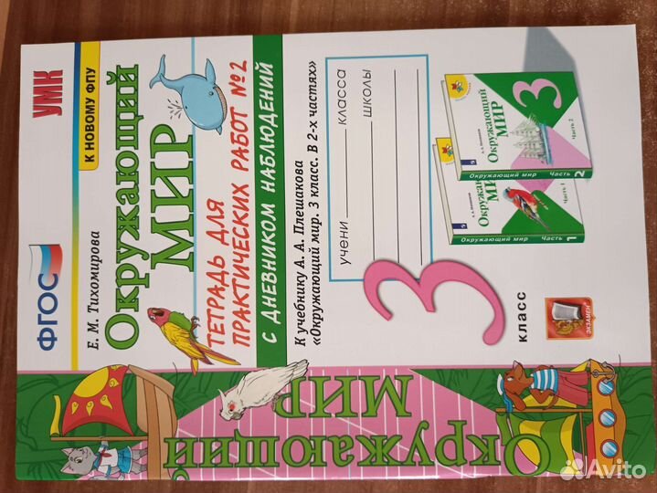 Окружающий мир тетрадь для практических работ 3 кл