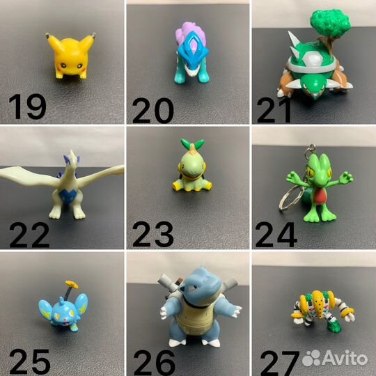 Фигурки Pokemon (Nintendo/ Bandai/Tomy) оригинал