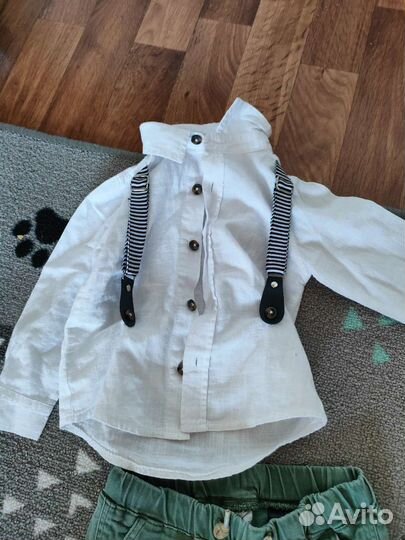 Рубашка на мальчика 86р