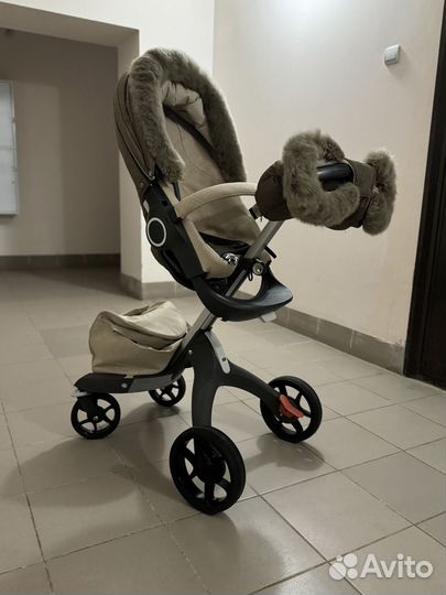 Коляска Stokke xplory v5 2 в 1 + зимний кит