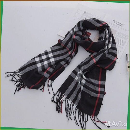 Стильный шарф Burberry (S - XXL)