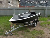 Моторная лодка Bester 420+мотор Yamer 10 (20)