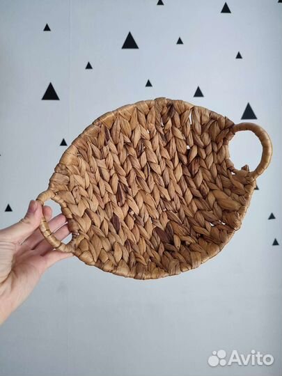 Корзина плетёная для фруктов/ хлеба