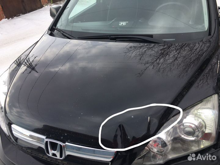 Капот для Хонда CRV RE (2006-2009) фара пр г в