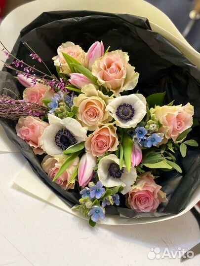 Букет с Анемонами