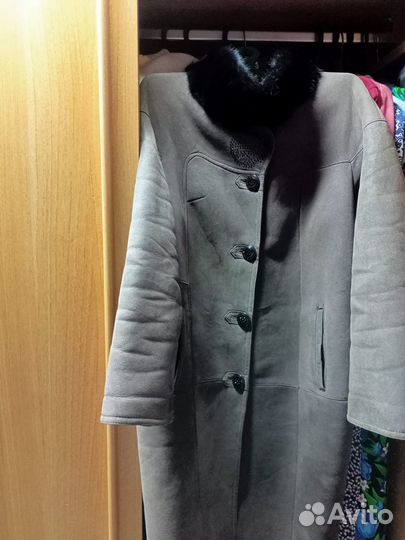 Пальто дубленка 48 50