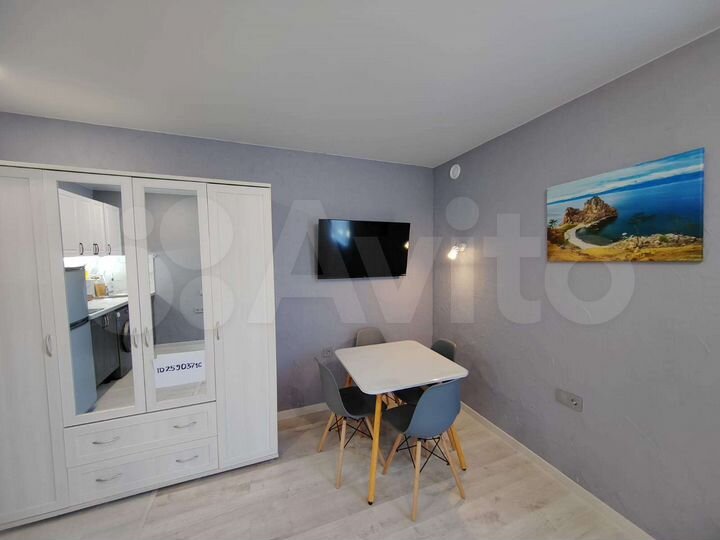 Квартира-студия, 25 м², 3/4 эт.