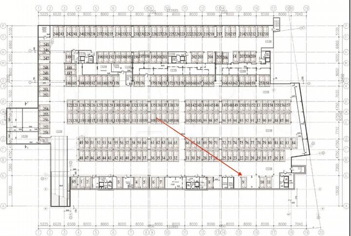 Машиноместо, 25 м²