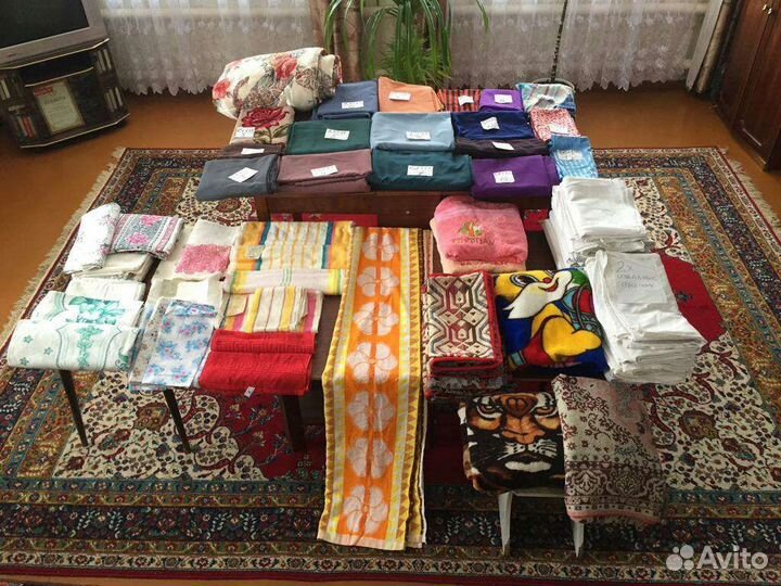 Полотенца СССР Постельное белье Одеяло