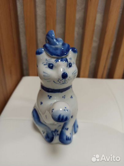 Чайник Гжель Кот