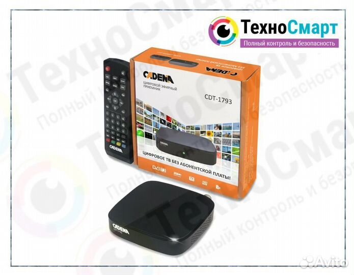 Приемник цифровой эфирный cadena CDT-1793