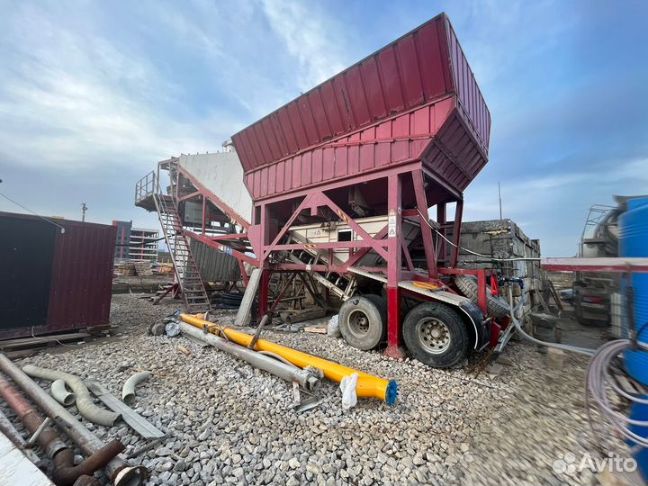 Бетонный Elkon мобильный 60 кубов