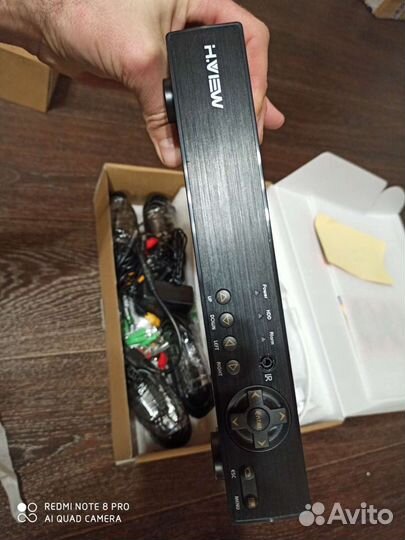 Видеонаблюдение комплект 4 камеры