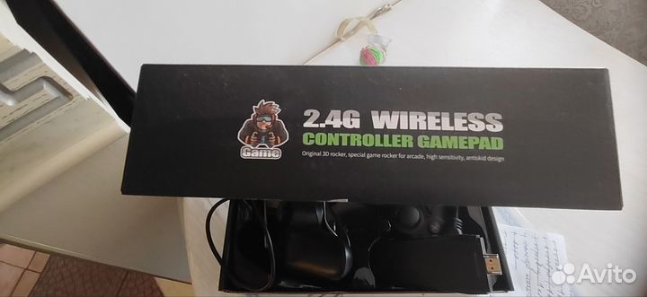 Игровая приставка 2,4 G wireless Controler gemepad