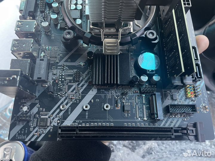 Материнская плата lga1155+i7+16gb ddr3