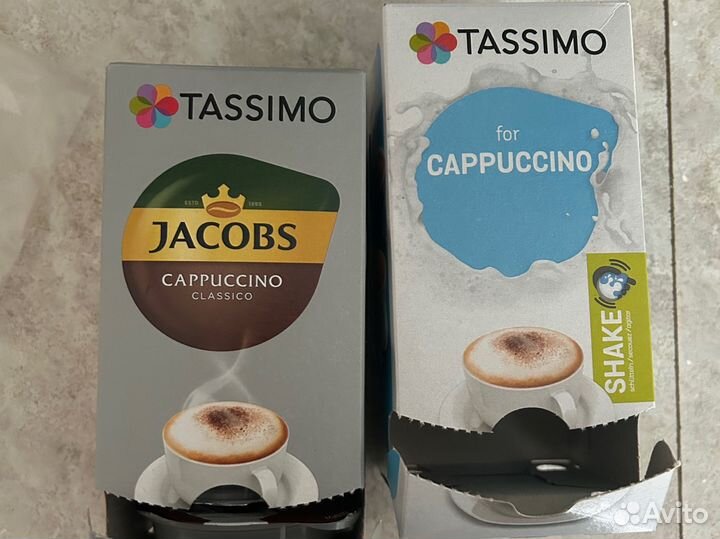 Капсулы капуччино для кофемашины Tassimo