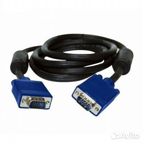 Кабель VGA ферритовый фильтр 1.8м