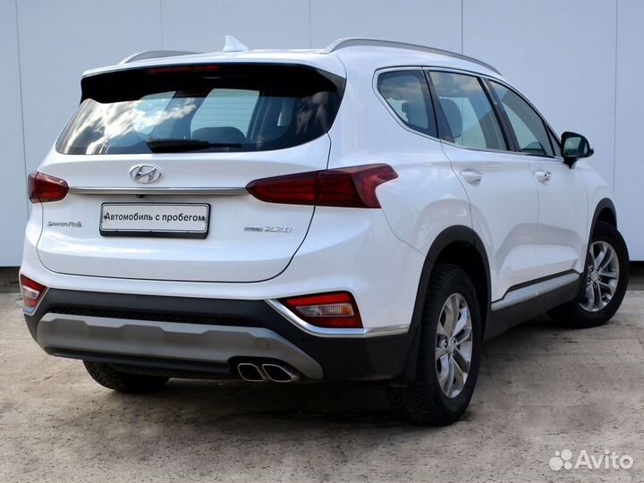 Hyundai Santa Fe 2.2 AT, 2019, 59 033 км