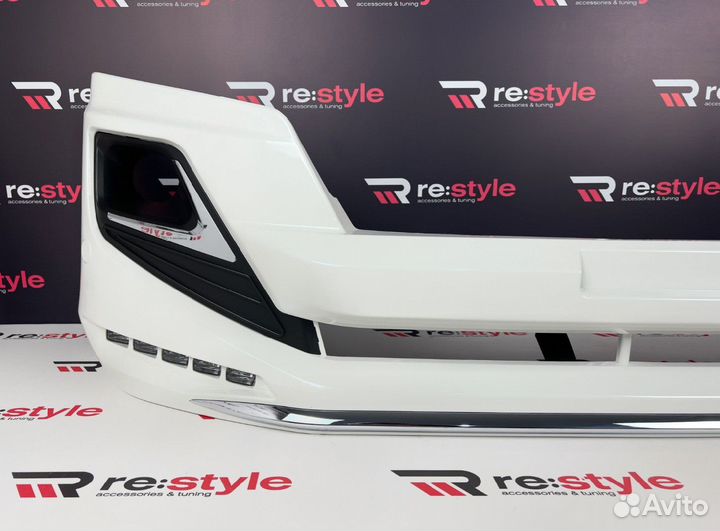 Губа передняя Toyota Land Cruiser Prado 150 S2478