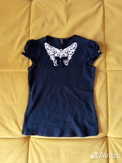 Блузка школьная Маленькая леди 134