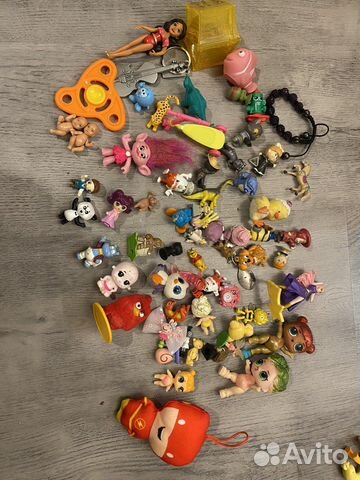 Игрушки киндер пакетом