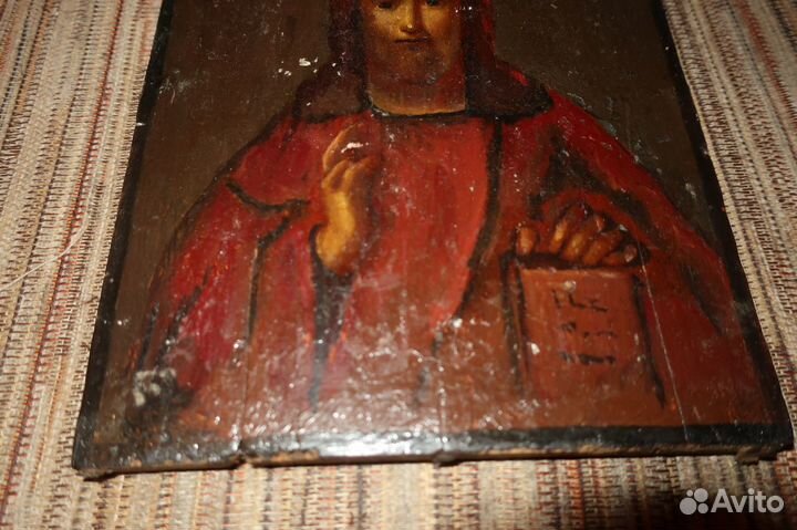 Старинная икона Господь Вседержитель