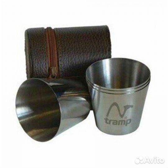 Tramp набор 4 стопки, 80 мл/шт, TRC-013