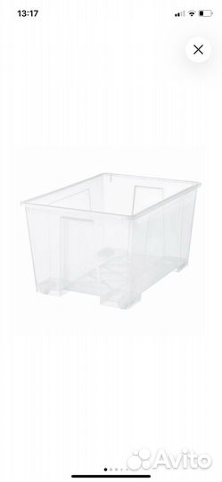 Контейнер пластиковый IKEA