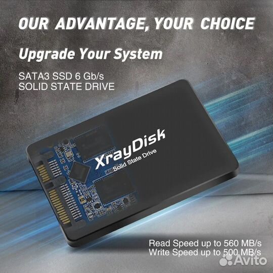 Жесткий диск SSD 2,5 дюйма Xraydisk