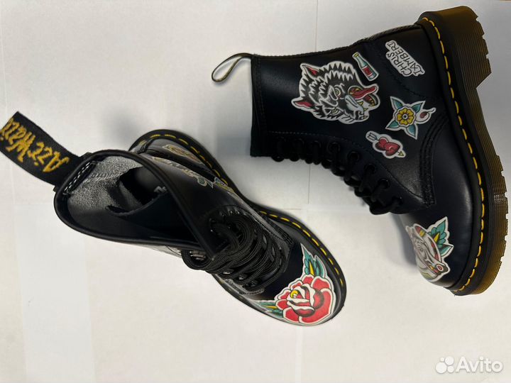 Dr. Martens 1460 Tattoo by Chris Lambert