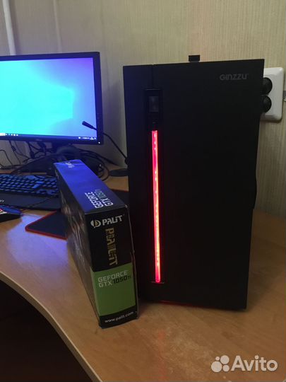 Игровой пк i5 1050ti ssd