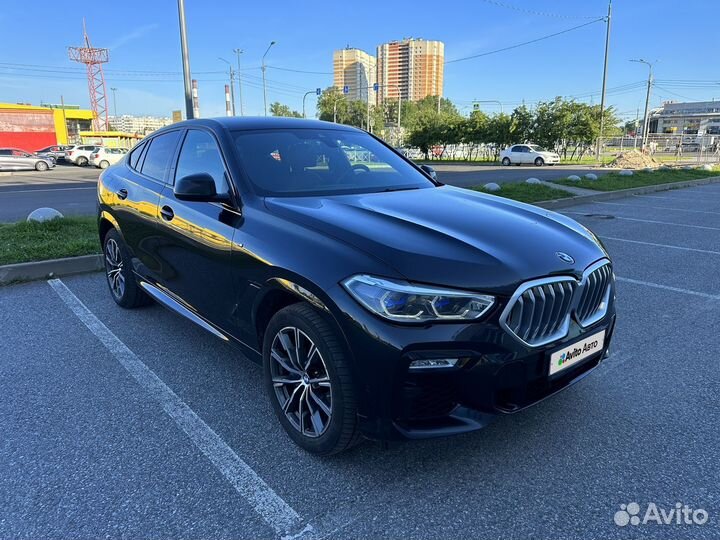 BMW X6 3.0 AT, 2021, 64 000 км