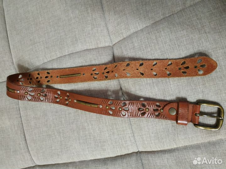 Ремень женский натуральная кожа