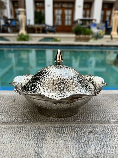 Сахарница шкатулка лукумница бонбоньерка