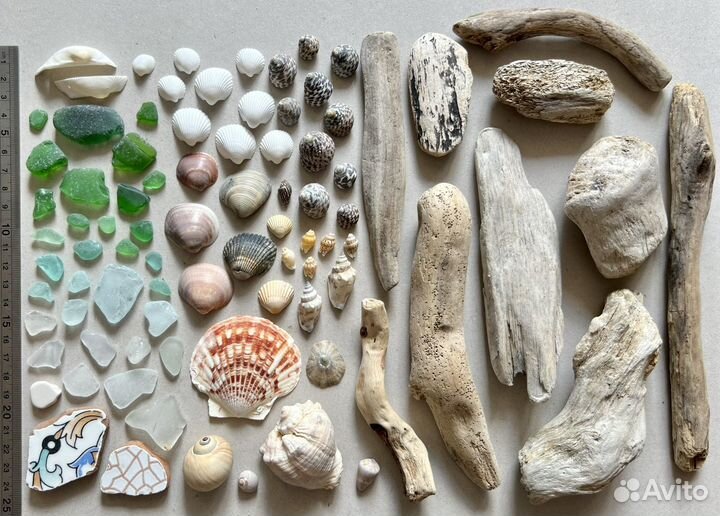Набор для творчества #4 морское стекло driftwood