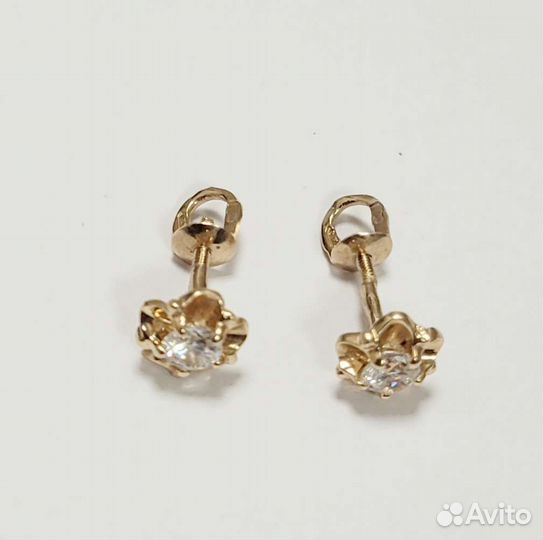 Серьги Золото 585пробы