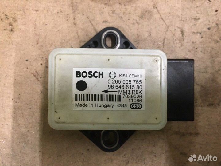 Датчик поперечного ускорения Citroen C4 II 201-16г