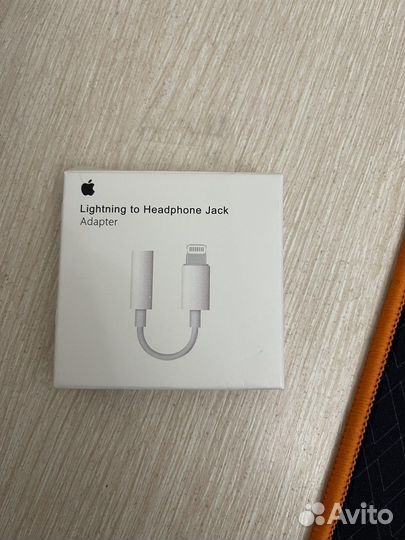 Переходник 3.5jack-lighting