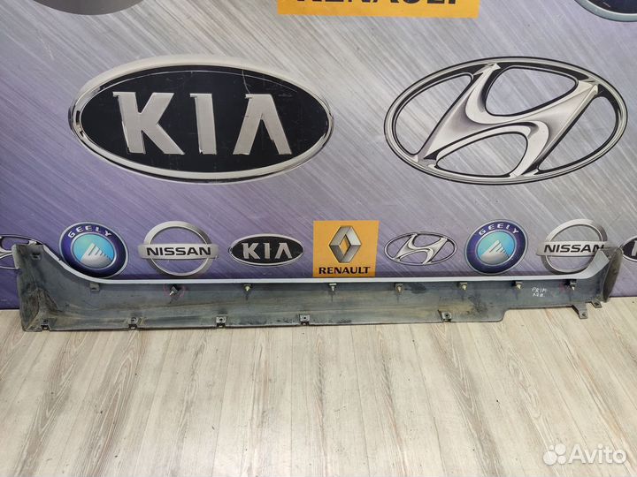 Накладка порога на порог Nissan primera P12 Лев