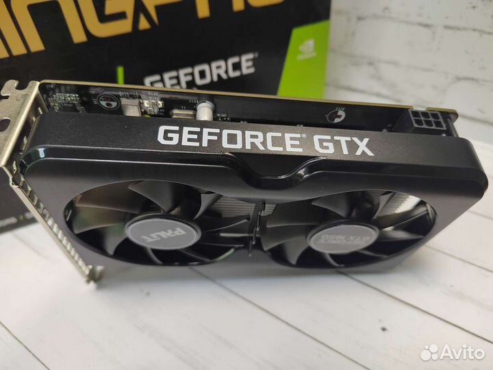 Видеокарта Palit GeForce GTX 1650 GamingPro OC 4Gb