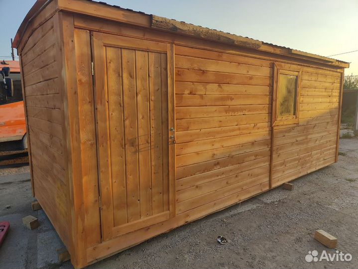 Деревянные бытовки с доставкой