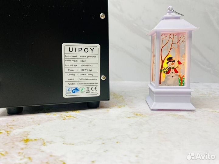 Озонатор воздуха 60 г генератор озона черный