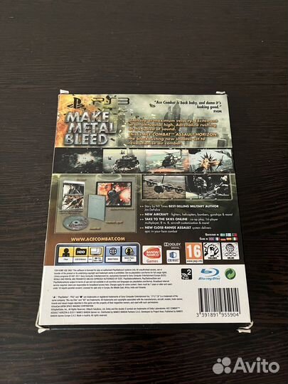 Игра ps3 Ace Combat Assault Horizon
