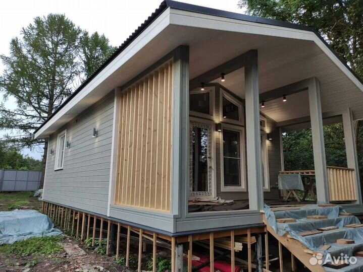 Каркасные дома под ключ с гарантией, строительство