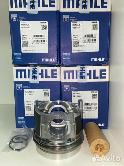 Поршни с кольцами Mahle F9Q