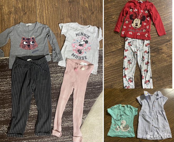 Вещи пакетом на девочку 104