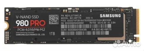 SSD Samsung 980 PRO 1Tb M.2 NVMe